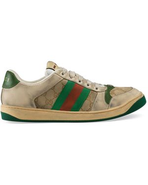 Gucci Gg Screener Trainers - Green