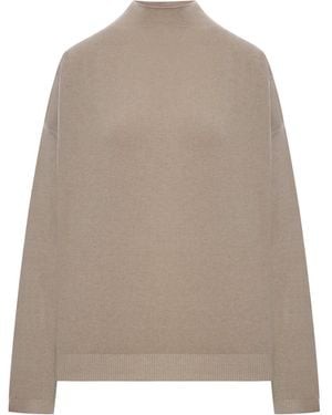 Transit Maglione collo alto in misto lana - Neutro