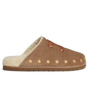 Celine Pitea Clog - Brown