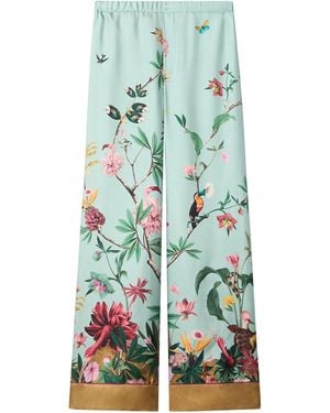 La DoubleJ Pants With Contrasting Profiles - Green