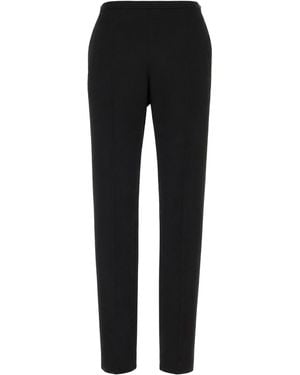 The Row Pantalone slim in tessuto stretch - Nero