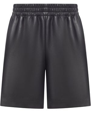Gucci Leather Shorts - Grey