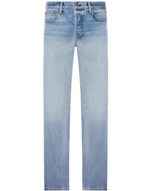 Tom Ford 50's Straight-Fit Denim Jeans - Blue