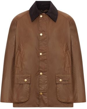 Barbour Ashby Waxed Jacket - Brown