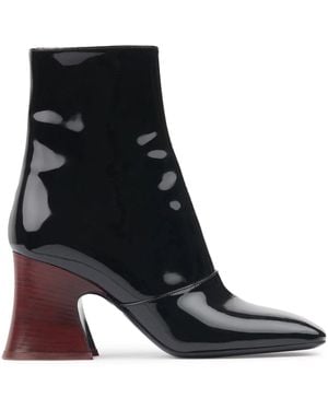 Chloé Stivaletti janis con tacco - Nero