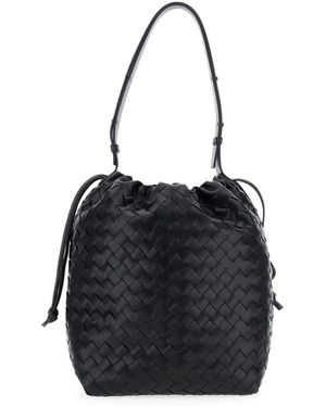 Bottega Veneta Borsa intrecciata in pelle - Nero