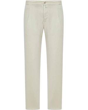 Kiton Pantaloni elasticizzati - Grigio