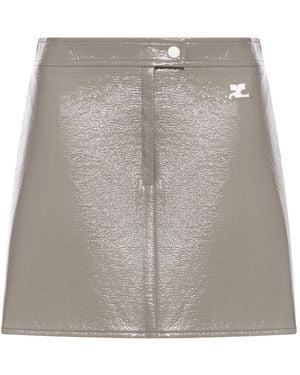 Courreges Miniskirt Re-Edition - Grey