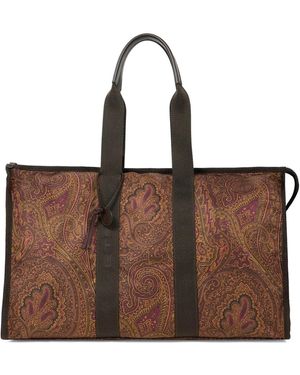 Etro Maxi arnica travel bag - Marrone