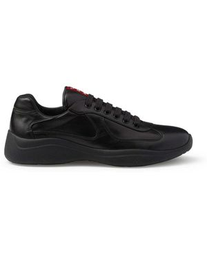 Prada Sneakers america`s cup in nappa - Nero