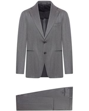 Tagliatore Abito sartoriale in lana - Grigio