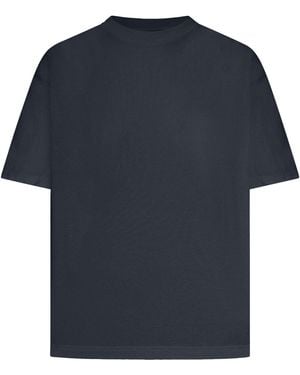 Golden Goose Deluxe Brand T-Shirt With Reverse Logo On The Back - Blue