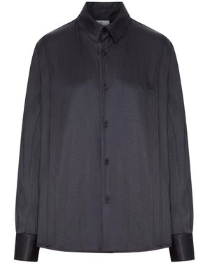 Courreges Camicia Oversize - Blu