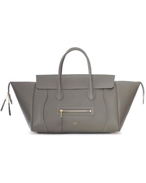 Celine Luggage in pelle di vitello - Grigio