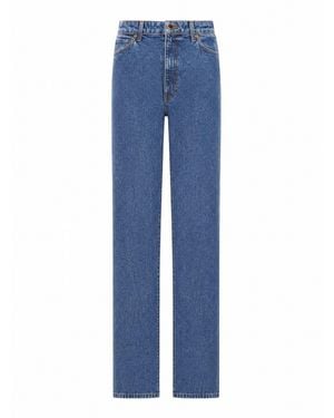 KHAITE Danielle High-waisted Jeans - Blue