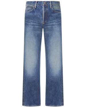 Visvim Jeans social sculpture con design cinque tasche - Blu