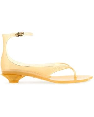 Chloé Jelly Sandals - Metallic