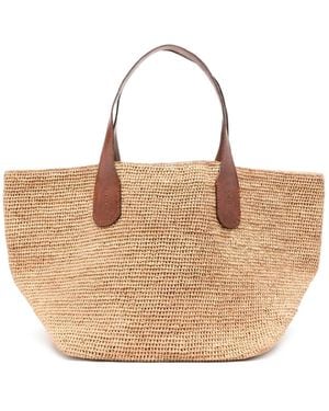 IBELIV Tokyo Ii Raffia Bag - Natural