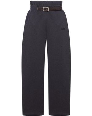 Magliano Sports Pants With Belt - Blue