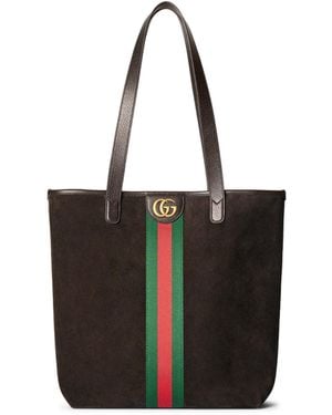 Gucci Borsa shopping ophidia misura media - Nero