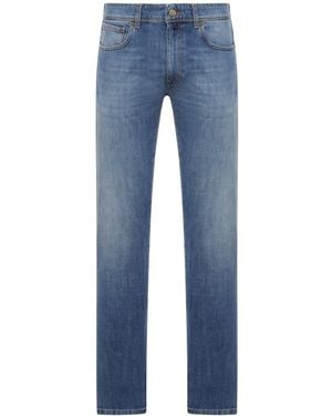 Incotex 5 Pocket Jeans - Blue