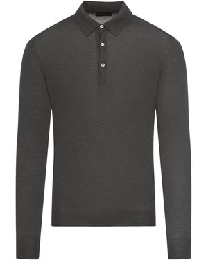 Nome G Tasmanian Wool Polo - Grey