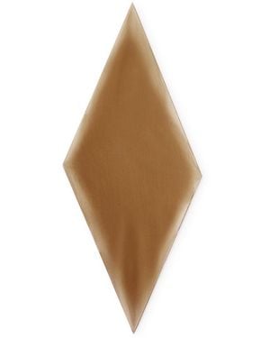 Lardini Cotton And Silk Scarf - Natural