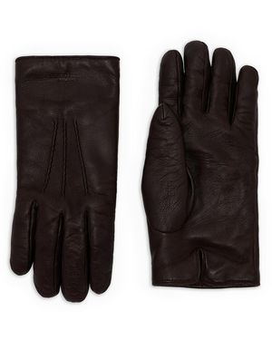 Giorgio Armani Guanti in nappa - Nero
