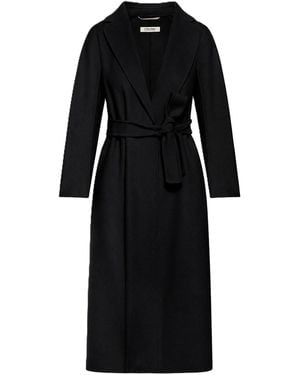 Max Mara Esturia Midi Coat - Black