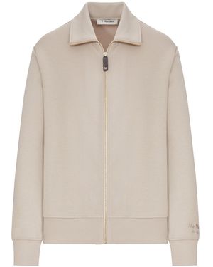 Max Mara Felpa in jersey tecnico - Neutro