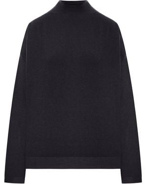 Transit Maglione collo alto in misto lana - Blu