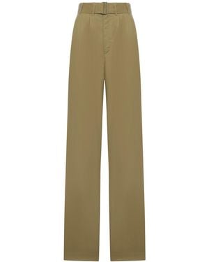 Soeur Cole Wide-Fit Pants - Green
