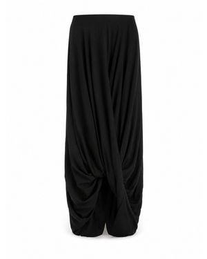 TOTEME Cocoon Midi Skirt - Black