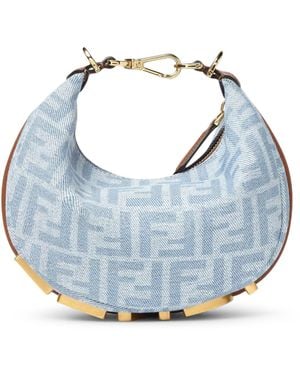 Fendi Graphy Mini Bag - Blue