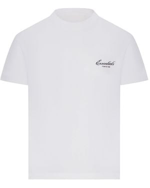 Fear Of God Short-Sleeved Cotton T-Shirt - White