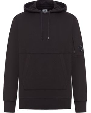 C.P. Company Fleece Hoodie - Blue