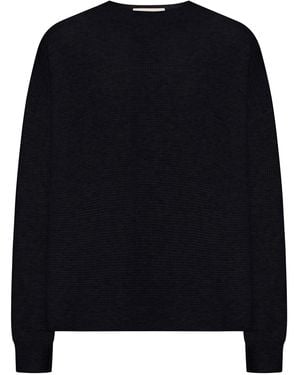 Fear Of God Signature Waffle 90S Crewneck Jumper - Black