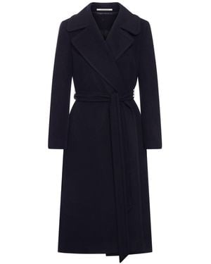 Tagliatore Cappotto molly in lana e cashmere - Blu