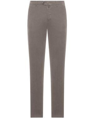 Kiton Pantaloni in cotone - Grigio