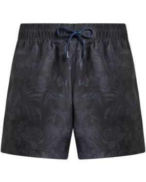 Etro Floral Pattern Costume - Gray