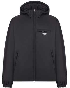 Prada Re-Nylon Down Jacket - Black