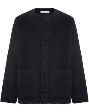 Our Legacy Mohair Wool Cardigan - Blue