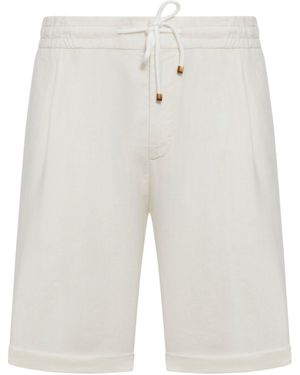 Brunello Cucinelli Bermuda Shorts - White