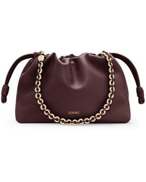 Loewe Medium Flamenco Bag - Brown