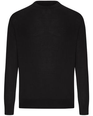 ZEGNA 15Milmil15 Trophy Wool Crewneck - Black
