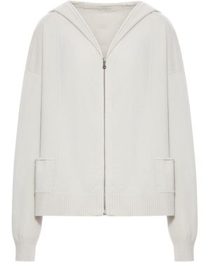 Transit Felpa oversize con cappuccio - Bianco