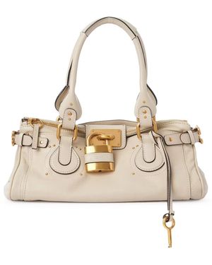 Chloé Borsa paddington in pelle granata - Neutro