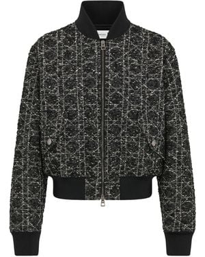 Dior Macrocannage Bomber Jacket - Black