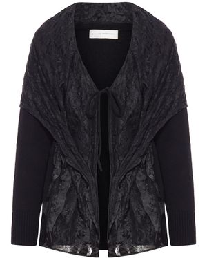 Niccolò Pasqualetti Cashmere Blend Cardigan - Black