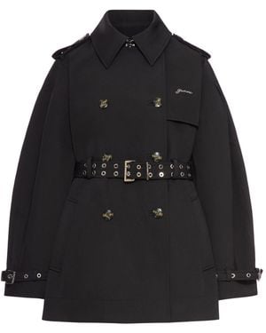 Ganni Trench & Raincoat - Black